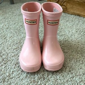 Toddler Hunter Boots Light Pink